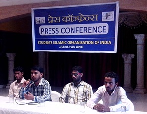 Sharique Ansar (2nd from left)