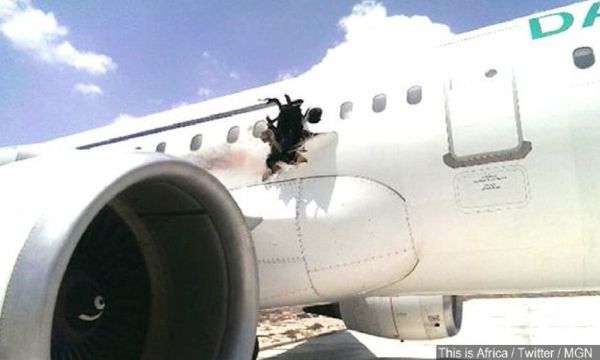 bombing in Somali plane,