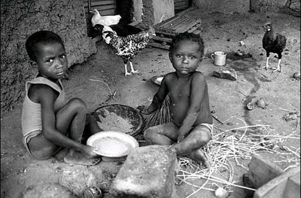 hunger, poor children