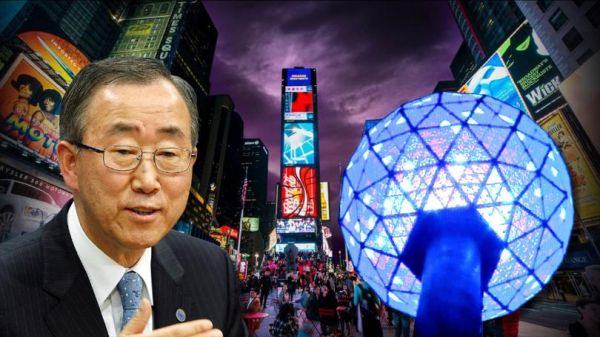 Ban Ki-moon will be the special guest at the Times Square in New York