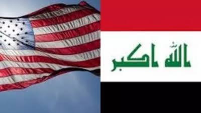 US and Iraq Flag