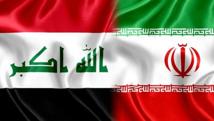 Iran Iraq flag Iranian iraqi